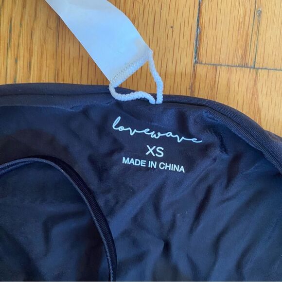 LOVEWAVE 
The Zumi High Waist bikini Bottoms Elegant Black Cutout Revolve XS - Picture 9 of 9